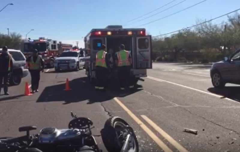 Police ID motorcycle rider killed in crash in north Phoenix Arizona's