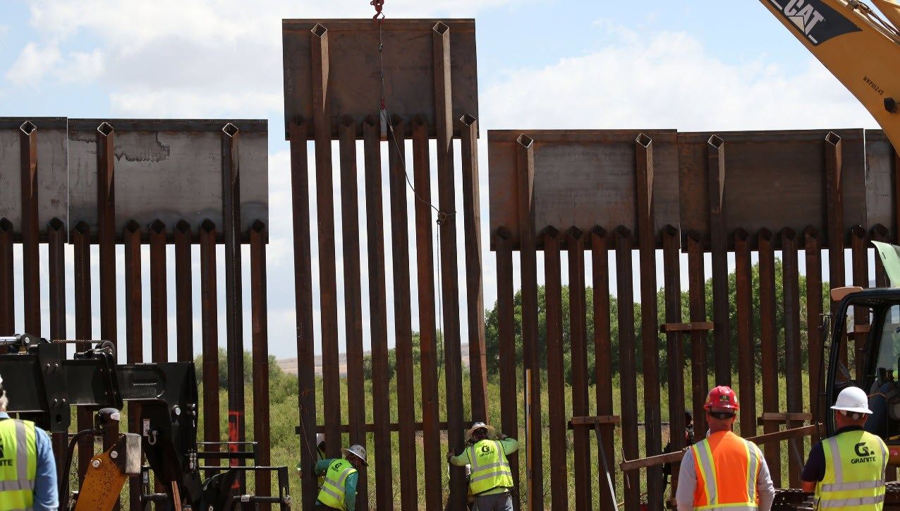 Final border fence panel installed at Naco Port of Entry Arizona's Family