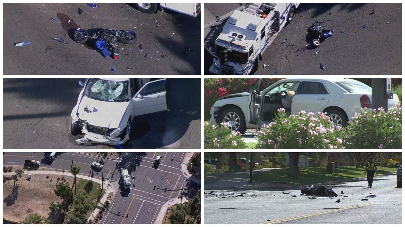 Motorcycle rider killed in Gilbert crash Arizona's Family