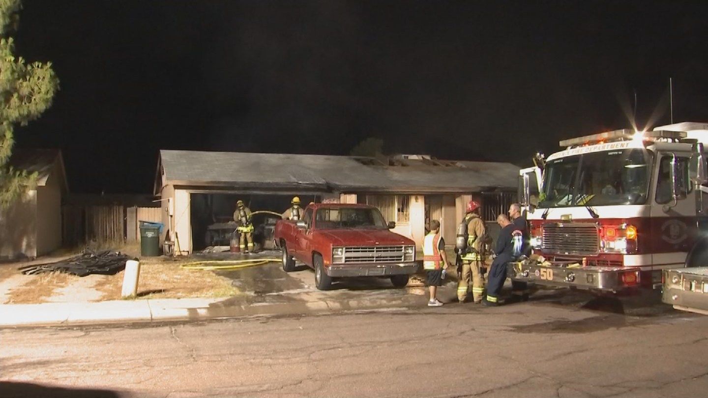 Man missing after house fire in Phoenix Arizona's Family