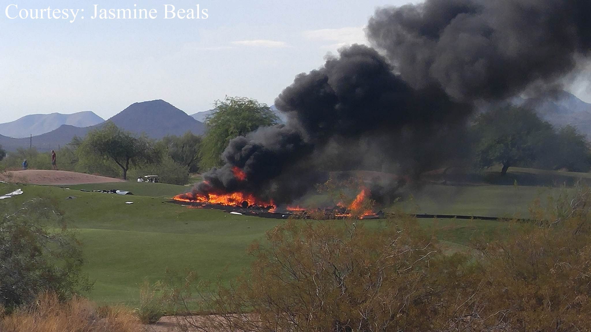 UPDATE Victims identified in deadly plane crash on Mesa golf co