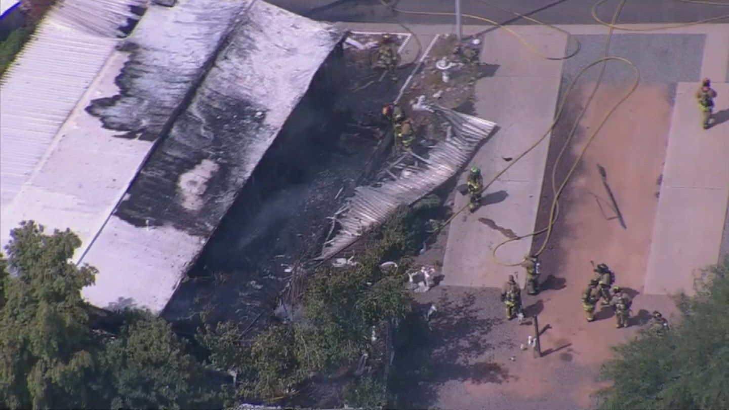 Mesa fire crews douse fire in mobile home; no one hurt Arizona's Family