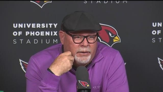 Bruce Arians steps down as coach of the Arizona Cardinals