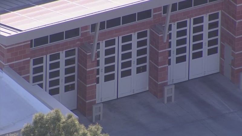 While touring the station, the young boy was injured by the apparatus bay doors. (Source: 3TV/CBS 5)