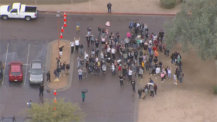 Apache Junction students stage 'walkout' over change in school s
