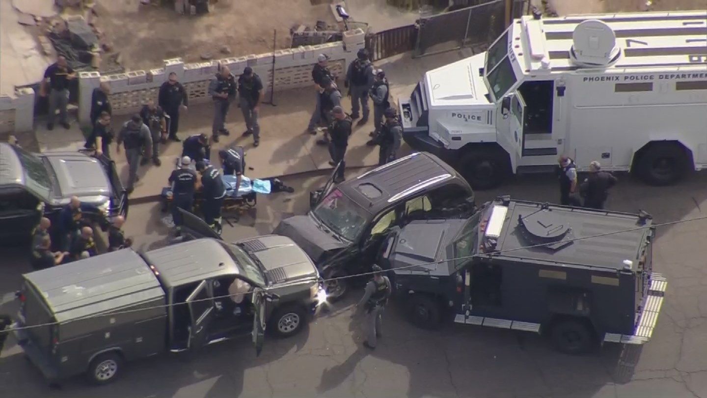 Suspect detained after officerinvolved shooting in Phoenix Arizona's