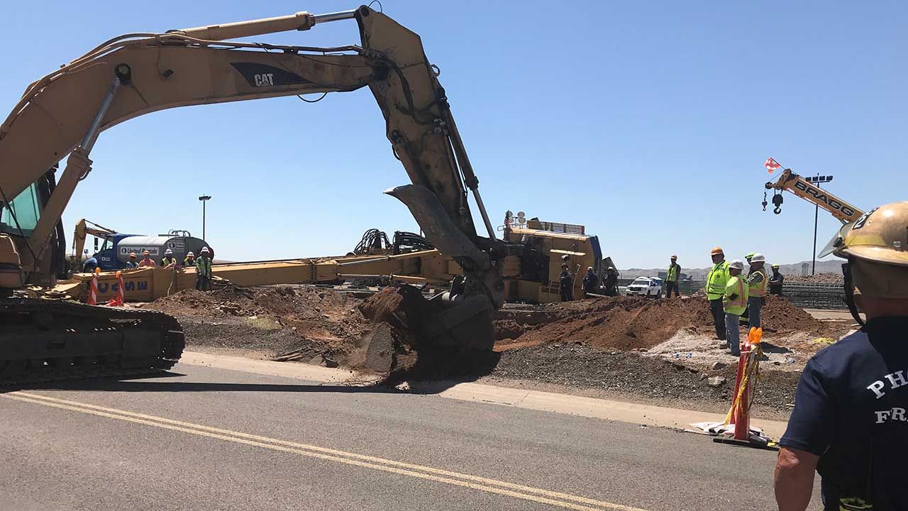 AIRPORT CONSTRUCTION ACCIDENT: Recovery operation stretches into 4th day