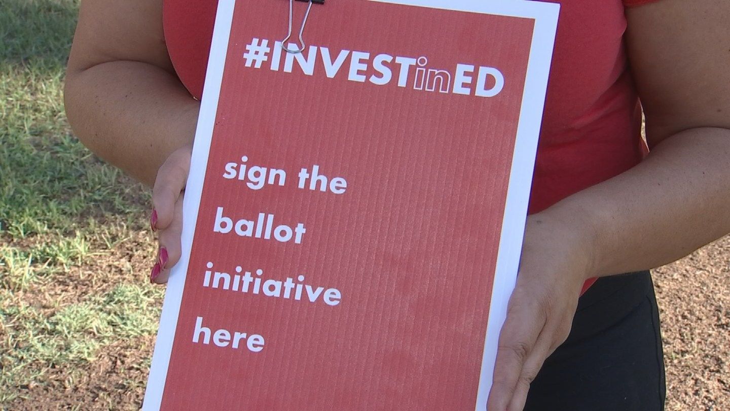 'Invest in Ed' collects signatures for ballot initiative