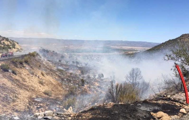 Fire that shut down I17 near Camp Verde likely started by dragg