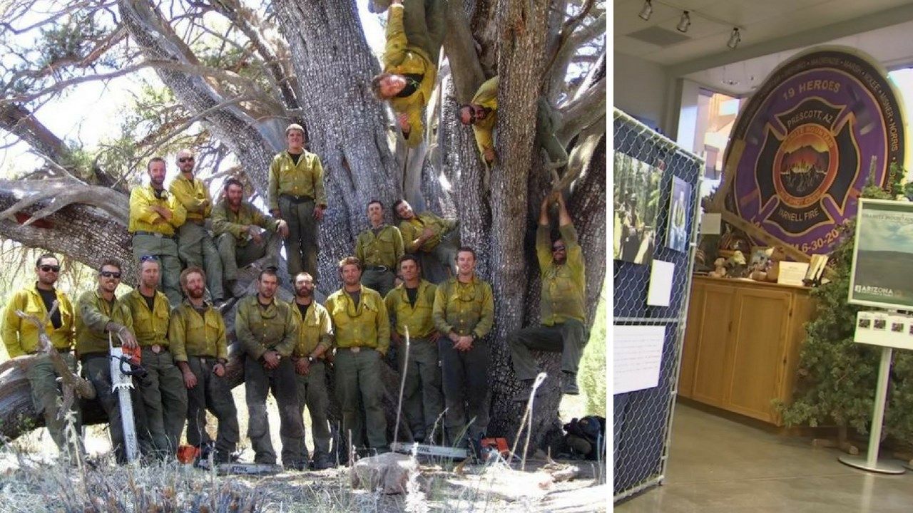 Granite Mountain Hot Shots honored with new exhibit in Prescott
