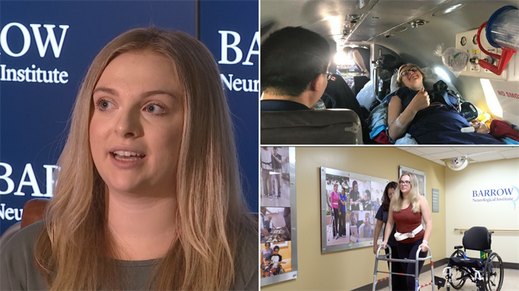 UA college student paralyzed in Spain makes remarkable recovery