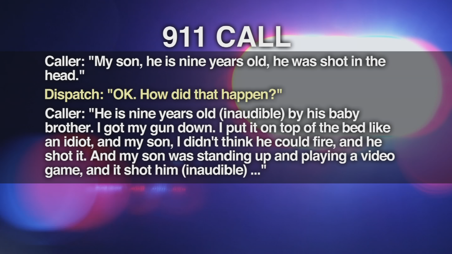 'My son got shot in the head!' 911 call released in shooting of ...