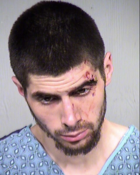 Mug shot of 26-year-old Blake Miller. (Source: Maricopa County Sheriff's Office)