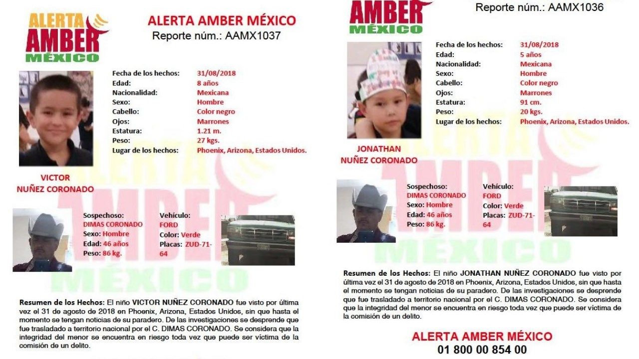 UPDATE Amber Alert for 2 Phoenix boys and murder suspect extend